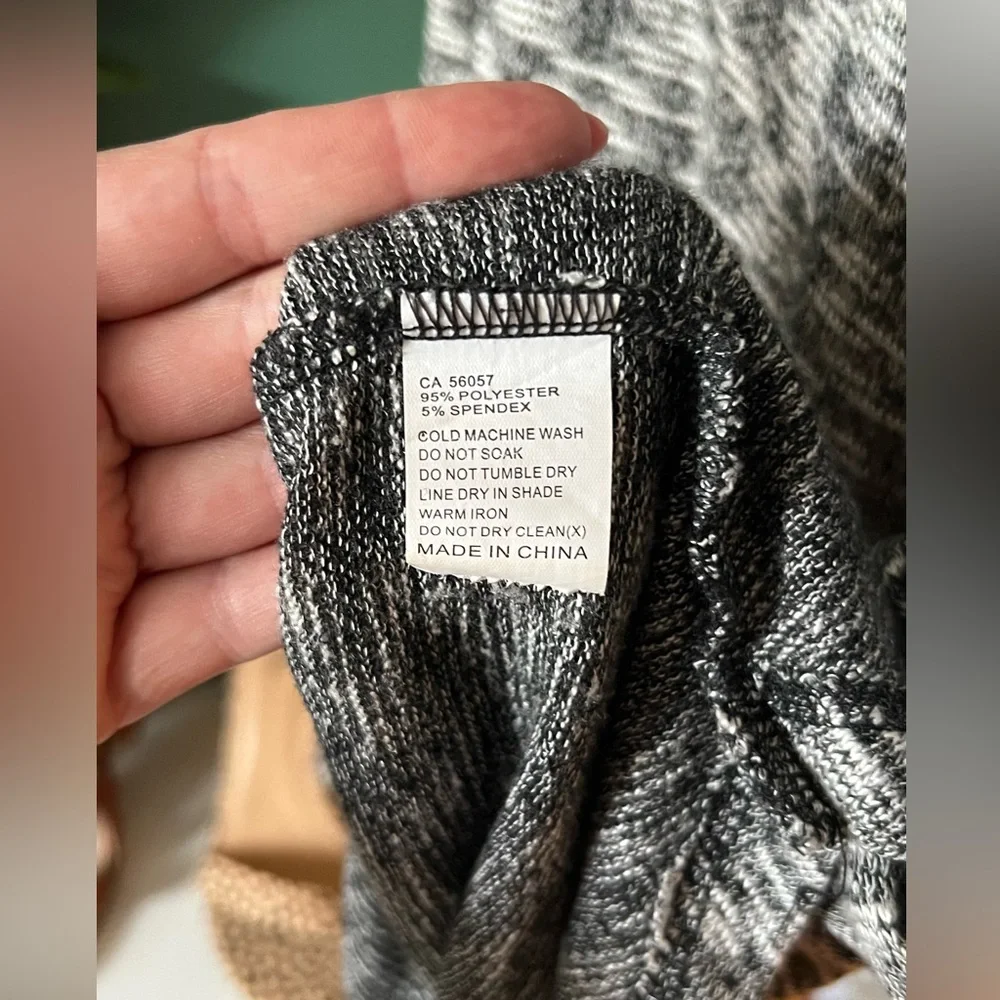 Cowl Neck Knit A-Line Dress - Picture 2 of 3